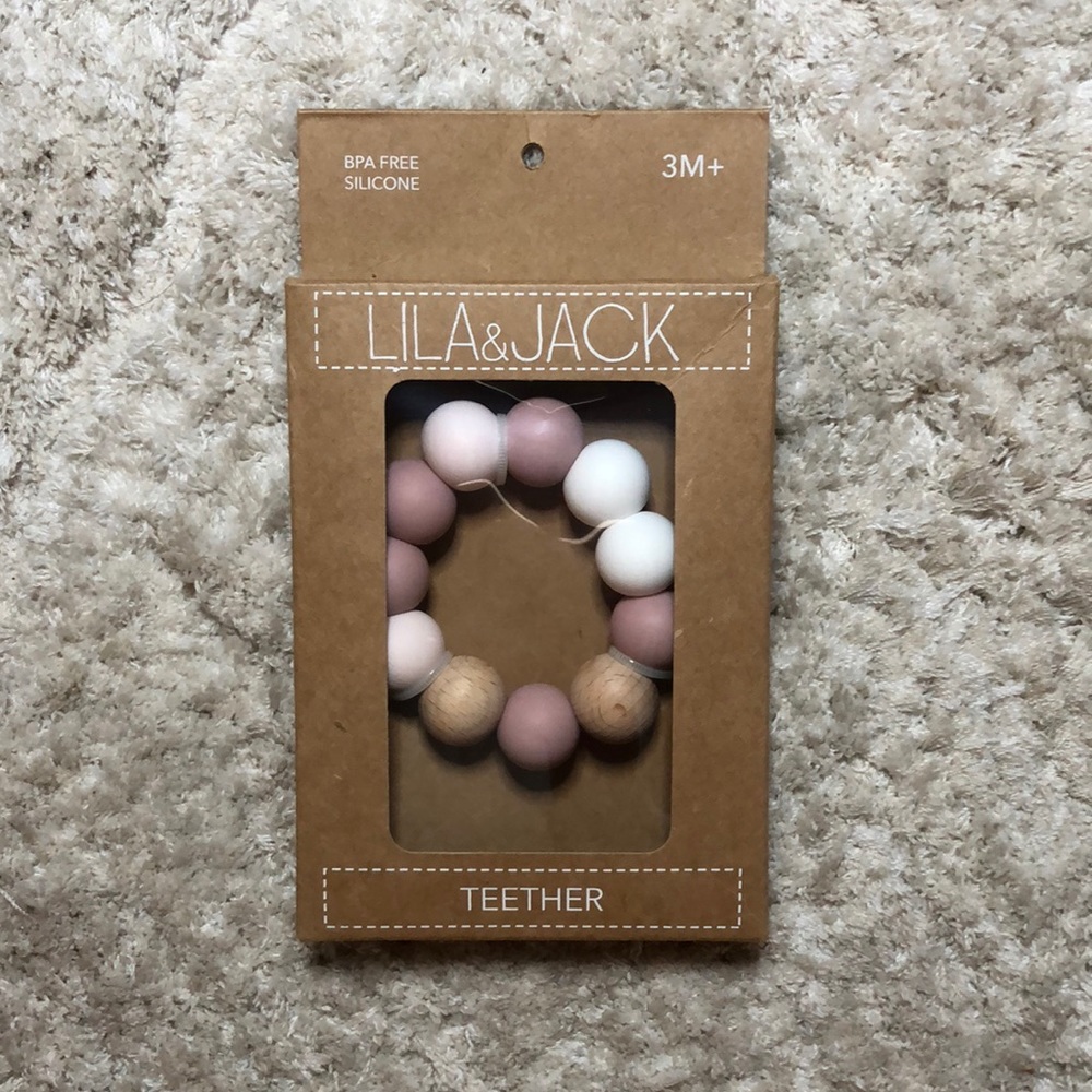 NEW! Lila & Jack Baby Teether